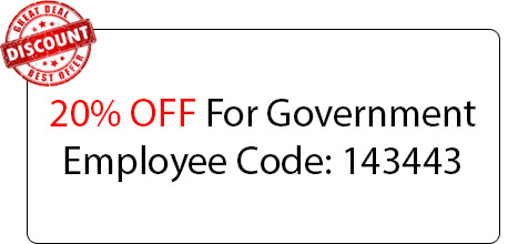 Government Employee Coupon - Locksmith at Garland, TX - Garland Texas Locksmith